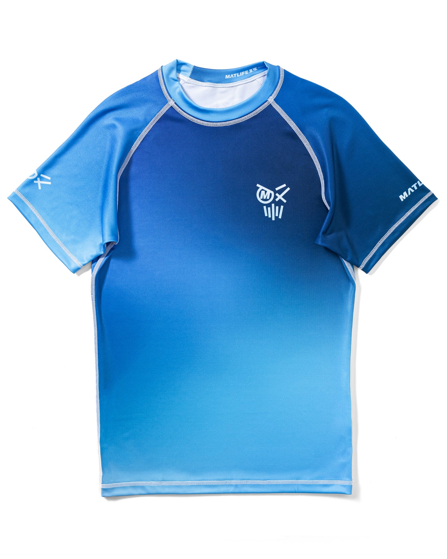 RASHGUARD "RANKED" WHITE