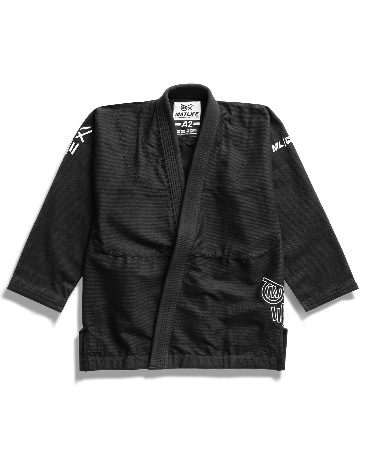 BJJ GI "FUNDAMENTAL" BLACK