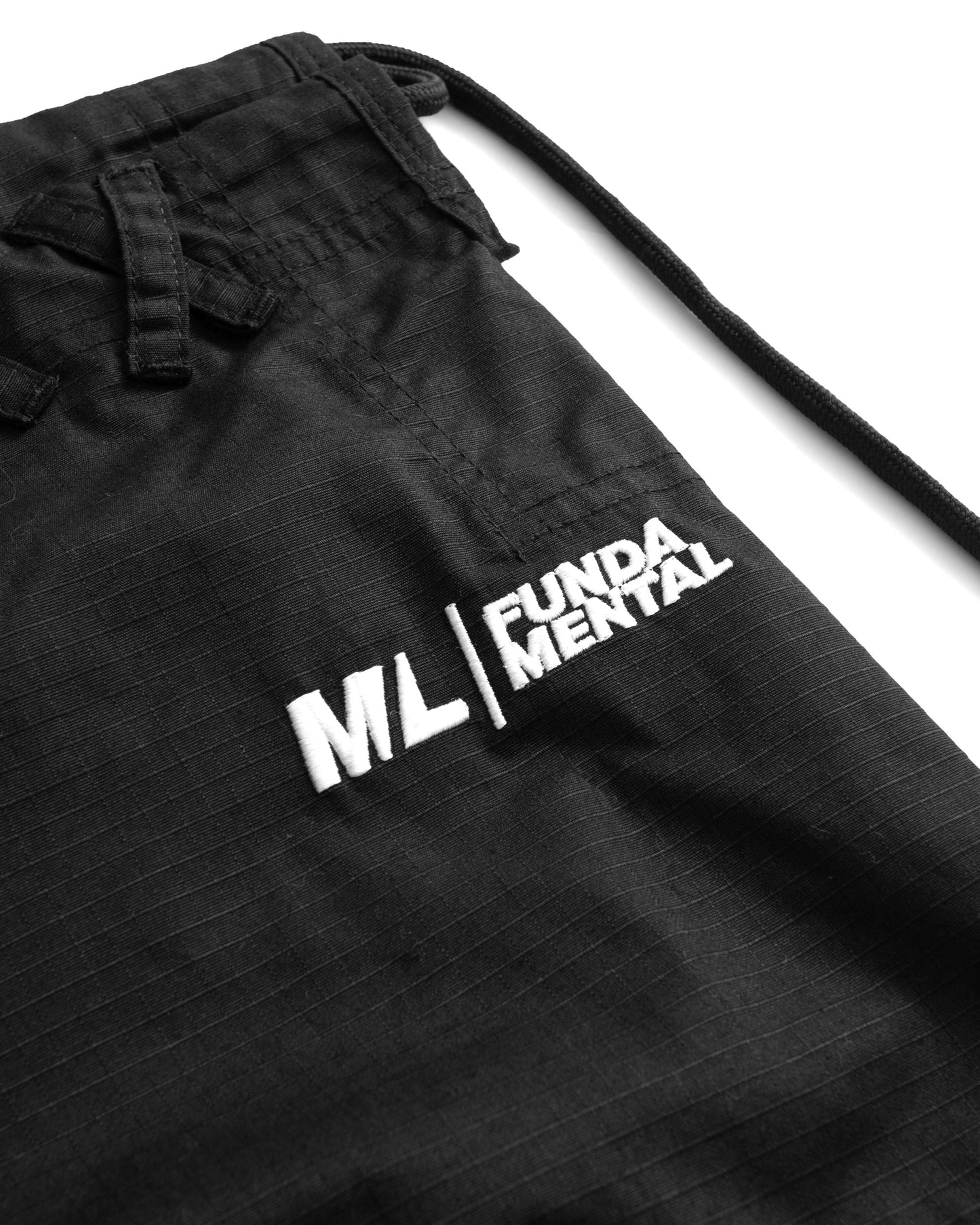 BJJ GI "FUNDAMENTAL" BLACK