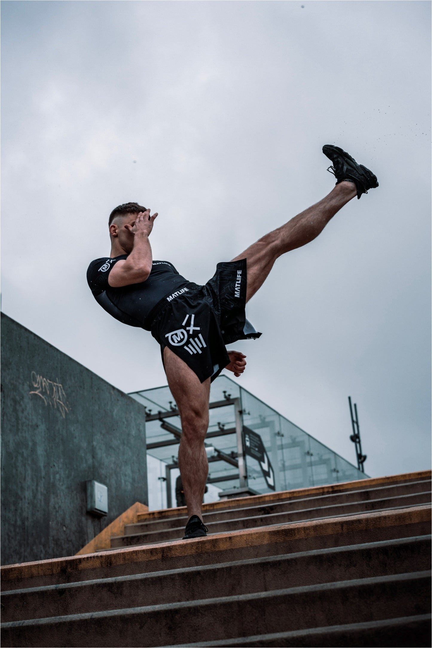 "SKULL" SHORTS