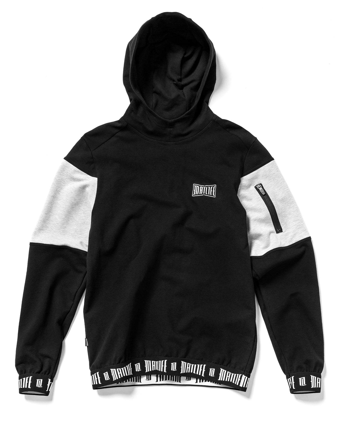 SPORTS SWEATSHIRT "ACTIV" BLACK-GREY