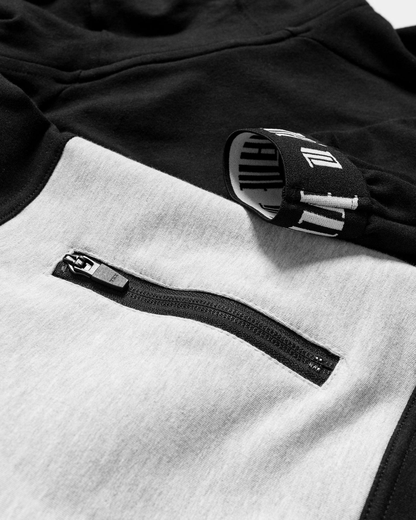 SPORTS SWEATSHIRT "ACTIV" BLACK-GREY