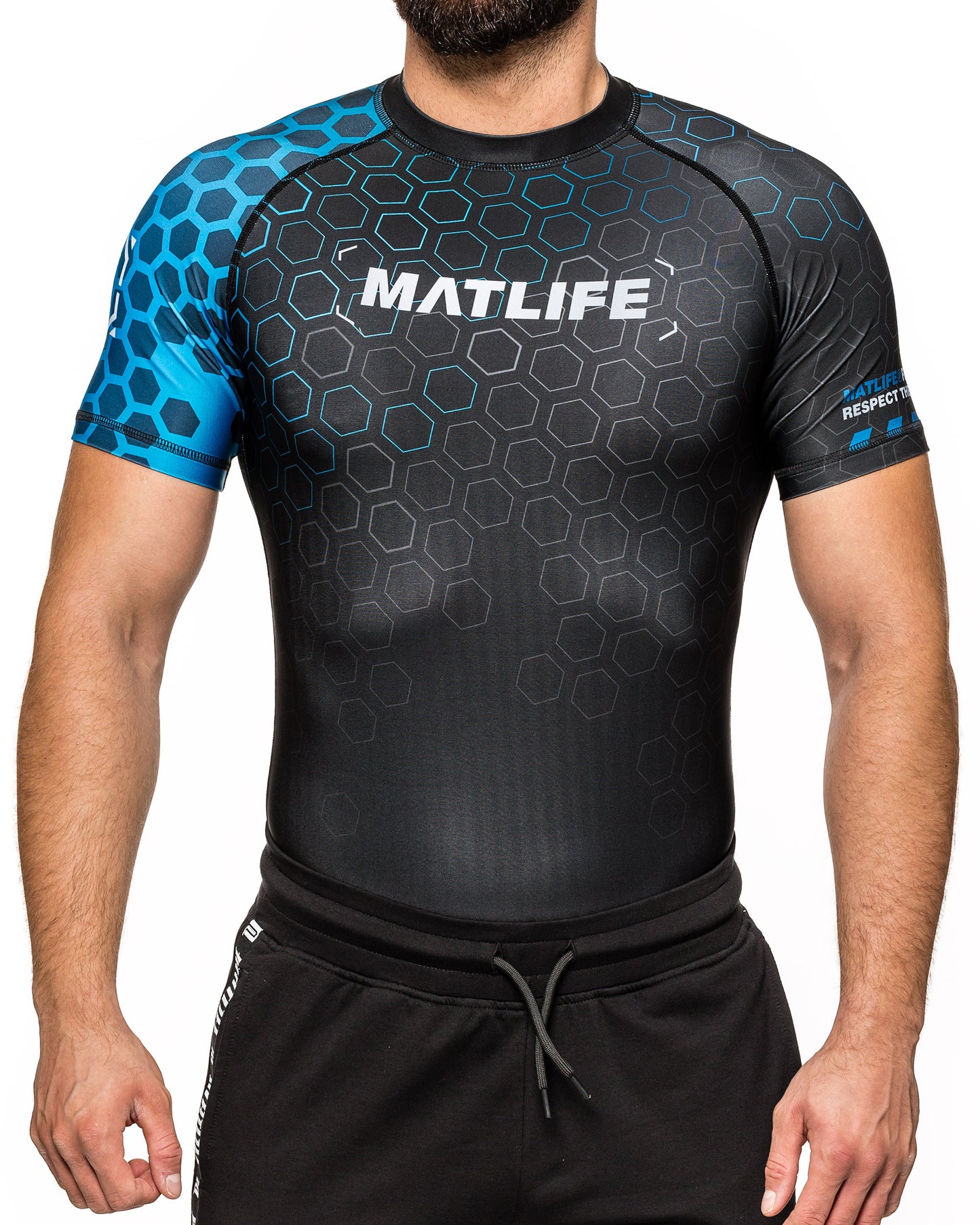 RASHGUARD "RANKED" BLUE