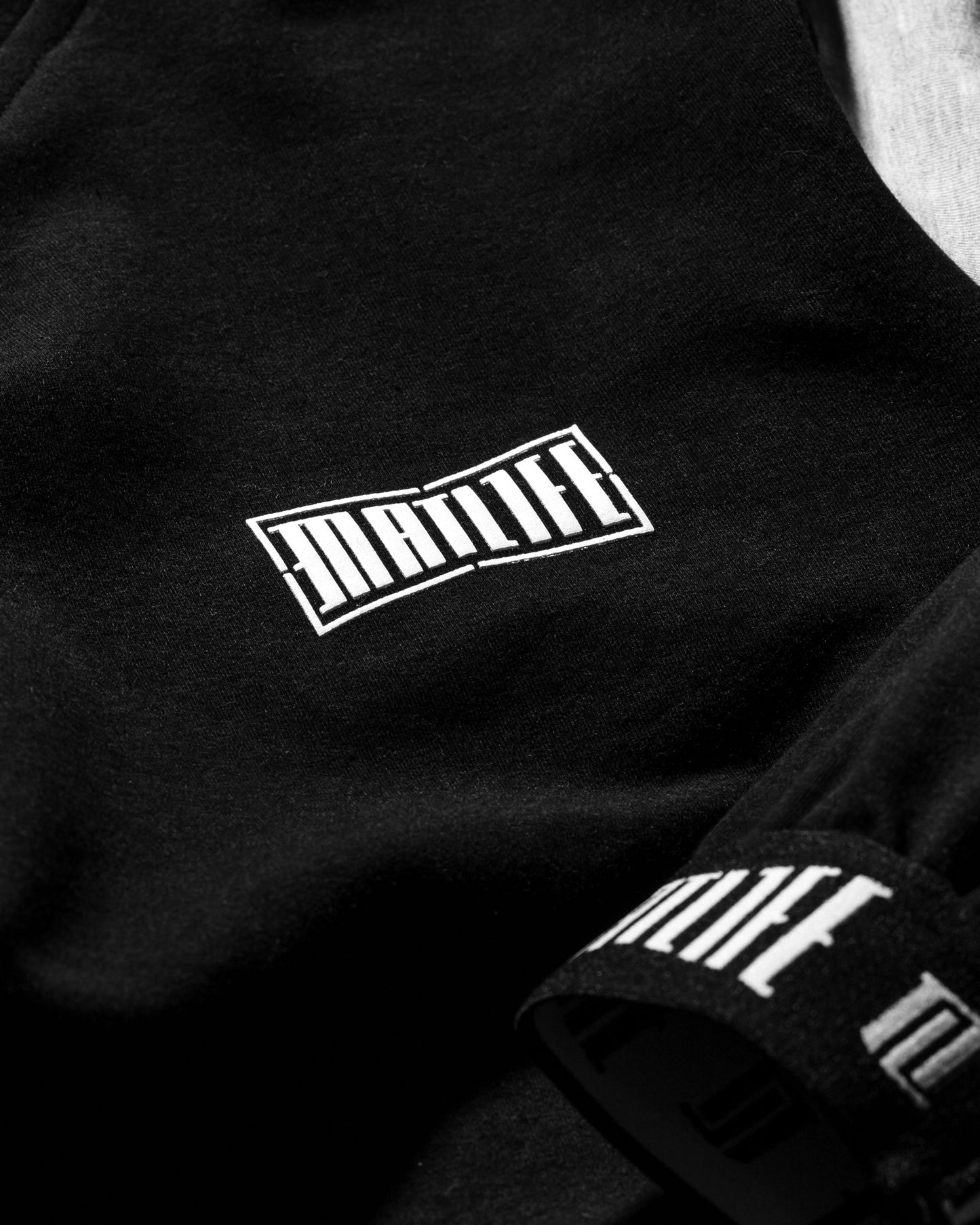 SPORTS SWEATSHIRT "ACTIV" BLACK-GREY