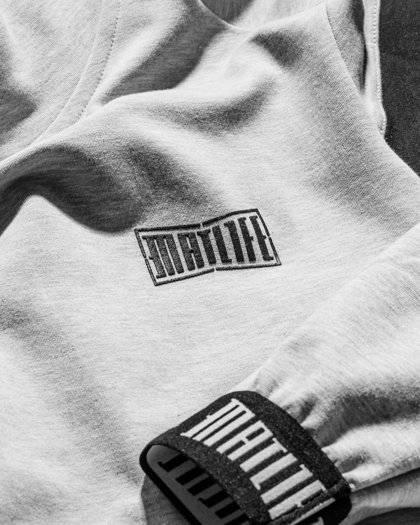 SPORTS SWEATSHIRT "ACTIV" GREY-BLACK