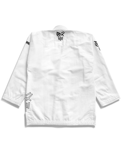 BJJ GI "FUNDAMENTAL" BIAŁE